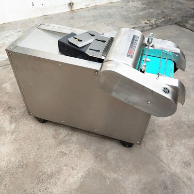 曲阜市660型山药切片机-豆腐干切丝机-干辣椒土豆切段机型号￥2200