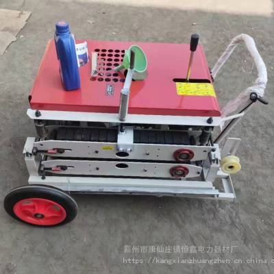 汽油光缆牵引机 履带式光纤拽线机 管线牵引拉线机 恒鑫电力