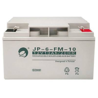 劲博蓄电池JP-6-FM-10 12V10AH/20HR电动卷帘门 通信设备 应急照明