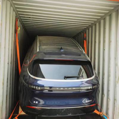 集装箱班列 上海到乌兹别克斯坦新能源汽车出口 可派送到门