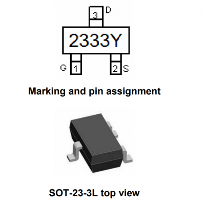 NCE2333Y SOT-23 ½Pǿ͹MOSFET