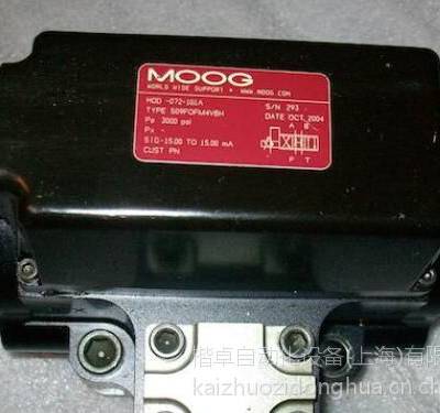 MOOG穆格伺服阀D661-4303E/G75JOCA6VSX2HA+ B97007-061正品