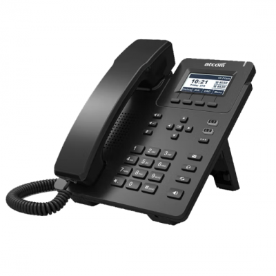 ATCOM简能D2SW云总机话机网络IP电话机IMS云固定办公电话机适用电信移动联通云IP固话业务支持6SIP账号