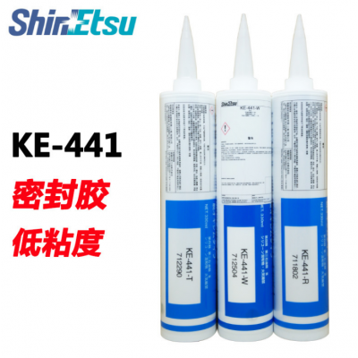 ShinEtsu 信越 有机硅胶 一般密封用 KE-441T 透明 