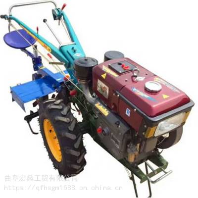 水旱两用坐式手扶拖拉机旋耕机 耙地机 农用小型耕田机