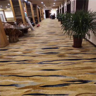百色市台球厅地毯 酒店包房地毯 台球厅可订制图案通道印花地毯
