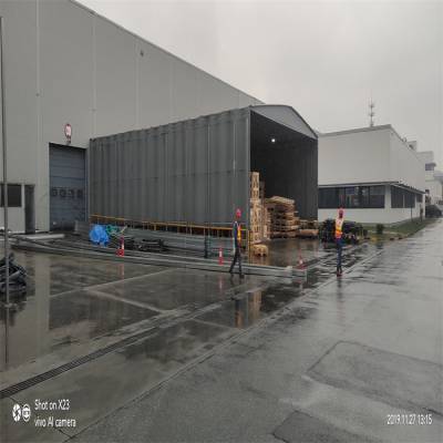 定制超大伸缩雨棚 鑫建华 根据需求定做规格