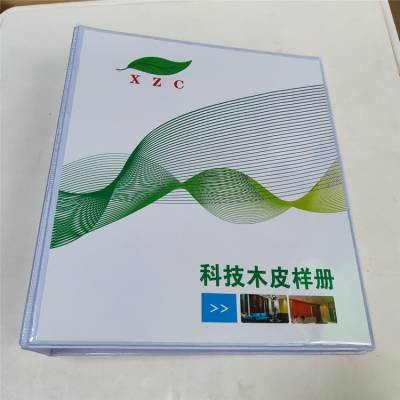 PVC文件夹三面插纸活页夹3孔D型加厚硬纸板资料夹高周波熔接