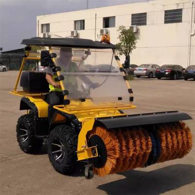 成德 座驾式铲雪除雪车 园林绿化自走式沙滩车扫雪机