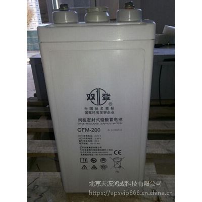 双登蓄电池2v200ah太阳能专用GFM-200直流屏UPS/EPS应急电源专用