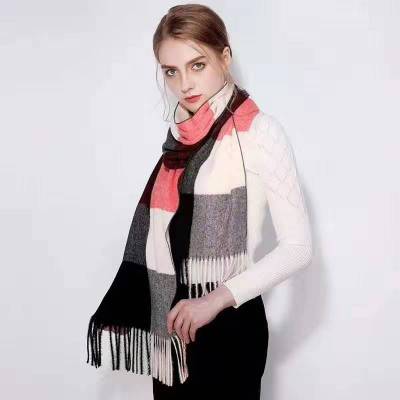 双十一活动巴宝莉风格羊绒围巾品牌折扣尾货批发