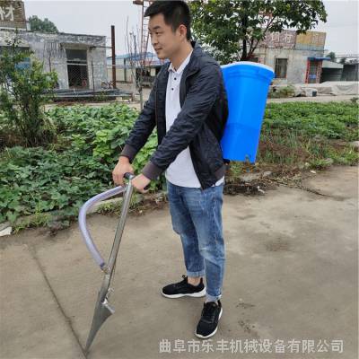 新型铁锹式果树施肥机 地下根部追肥器 乐丰机械