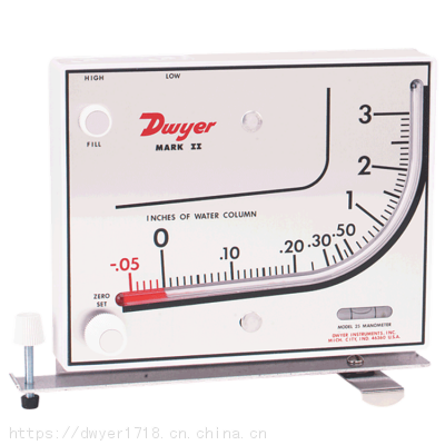 供应美国***DWYER塑料压力计Mark II M-700Pa