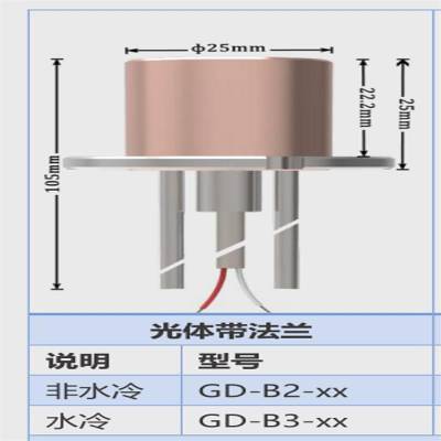 GD系列辐射热流传感器 型号:N150-GD-B3-1M库号：M384815