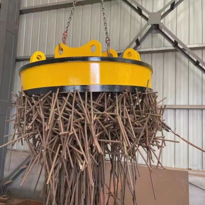 供应岳阳电磁吸盘 强磁磁盘 1.8米废铁电磁吊