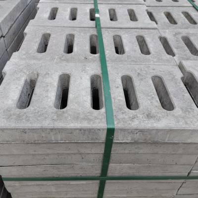 广州钢筋混凝土水泥盖板生产 500×300×50五孔方形排水沟盖板