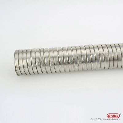 304不锈钢双扣裸管双扣金属软管保护电线电缆