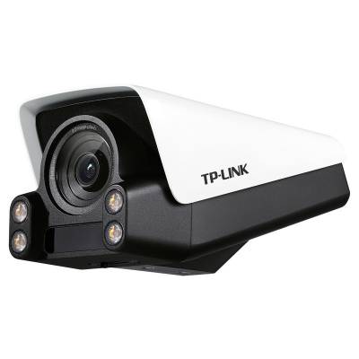TP-LINK TL-IPC586TP-A4 800万PoE星光全彩网络摄像机 4K防水语音
