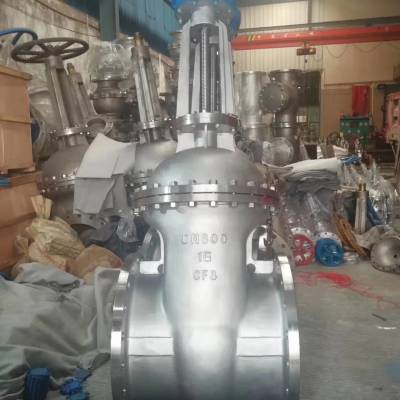 不锈钢法兰手动闸阀 Z41W-40P DN50 DN65 DN80 DN100不锈钢法兰式闸阀管道专用手动法兰闸阀