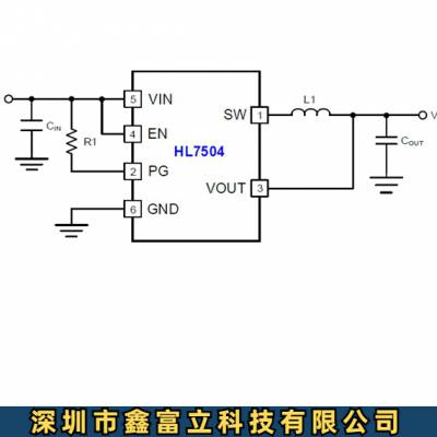 ϣݶ΢ HL7504 DC-DCԴоƬ װDFN-6 һ
