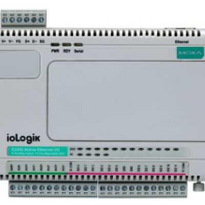 Moxa ioLogik E2210 E2212 E2214 智能以太网远程控制器 分布式I/O模块