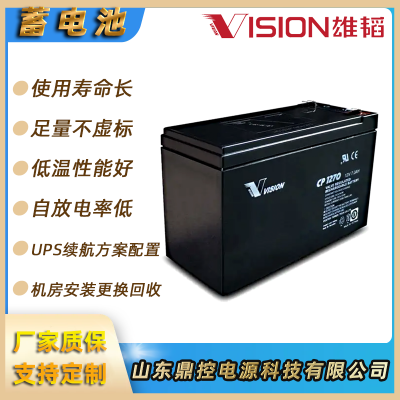 雄韬VISION威神CG12-180PEX阀控式胶体蓄电池12V180AH不间断电源