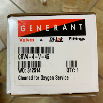 供应 Generant 低温安全阀 CRV4-4-V-045