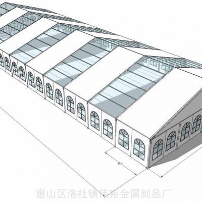 4000平方米篷房搭建式建筑顶棚生产销售研发设计