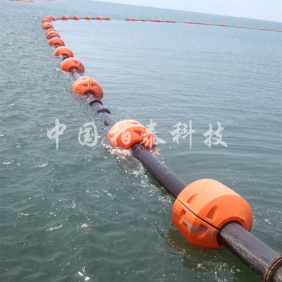 多尺寸海洋疏浚浮体 漂浮塑胶管道浮体浮筒