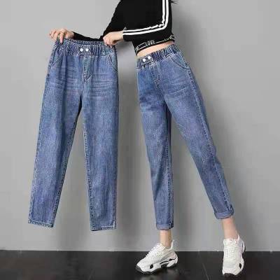 便宜牛仔裤批发广东广州哪里有尾货便宜库存女装牛仔裤。