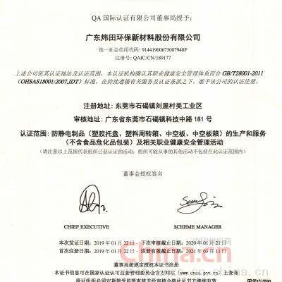 OHSAS18001