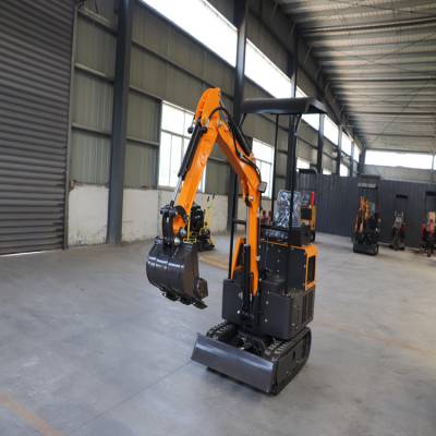 农田深翻土农用挖机 自动液压带棚微型农田土坑挖土机 小型建筑工程