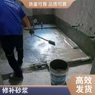 高强 聚合物修补砂浆 处理起砂麻面露石子地面 破损加固