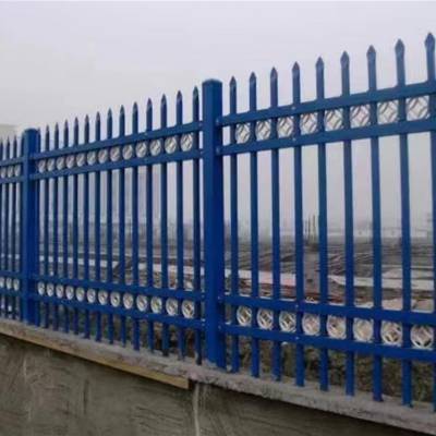 铁艺护栏小区院墙围栏网厂区锌钢防护网集磊生产厂