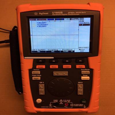 KEYSIGHT 是德 U1602B 手持式示波器，20 MHz