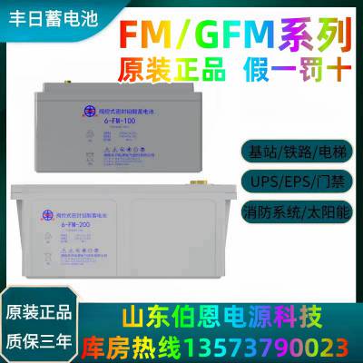 代理丰日蓄电池6-FM/GFM-2412V24AH消防通讯机房电梯照明UPS电源