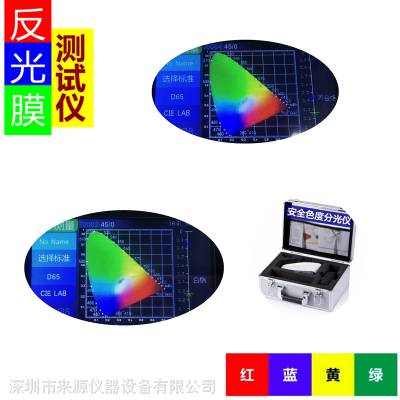 蓄光逃生标示牌反光膜测试仪亮度因子β色品坐标xyz