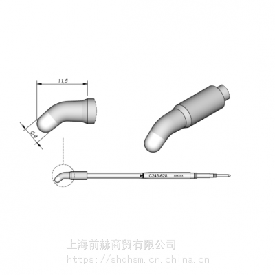 西班牙JBC烙铁咀C245-628烙铁头C245628焊俎T245-A手柄使用CD-2B焊台