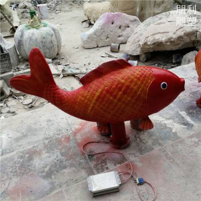 广场鱼型雕塑供求-地产艺术-生产鱼型雕塑风格