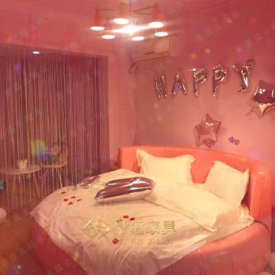 上海厂家定做情趣床 性爱辅助沙发 全自动电动圆床 创意主题床