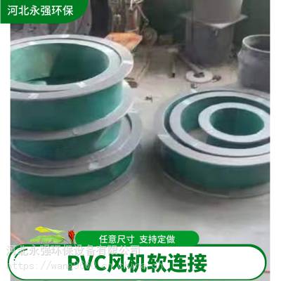 风机盘管PVC软连接 塑料法兰式透明变径软连接 支持定做