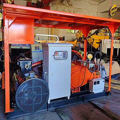 gzb90ex高压旋喷大泵带雨棚款75柱塞变频高压注浆泵老厂质量