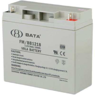 BABY鸿贝蓄电池FM/BB1218T 消防主机 12V18AH电梯备用电池