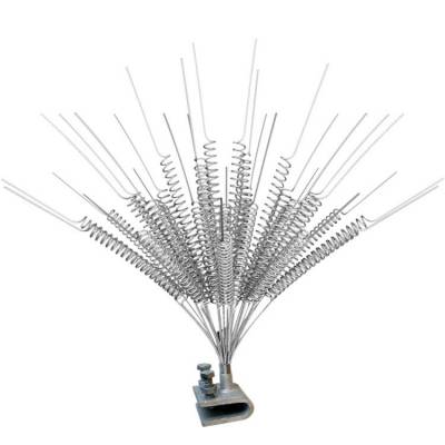 电力驱鸟刺不锈钢防鸟刺果园铁塔旋转风力驱鸟器