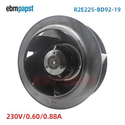 R2E225-BD92-19 ebmpapst 230V AC 225mm ķ