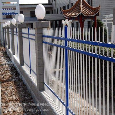 优质学校墙体护栏 ***围墙栅栏 外墙铁艺围栏