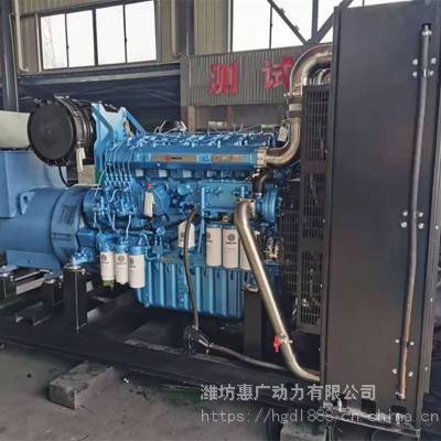 潍柴720KW自启动式发电机组8M33D890E200 博杜安柴油发电机
