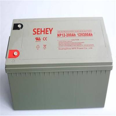 SEHEY西力电池NP12-200 西力蓄电池12V200ah 电力系统 直流屏 后备电源