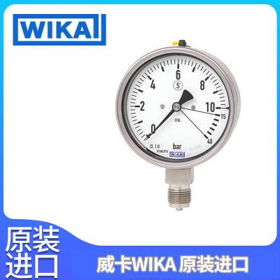 波登管压力表232.36, 233.36WIKA威卡适用于非高粘度或不易结晶