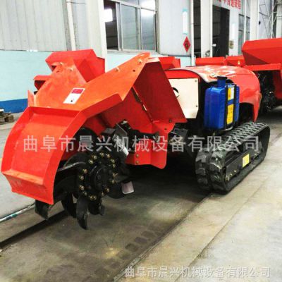 多功能小型履带旋耕机 农用开沟起垄机价格